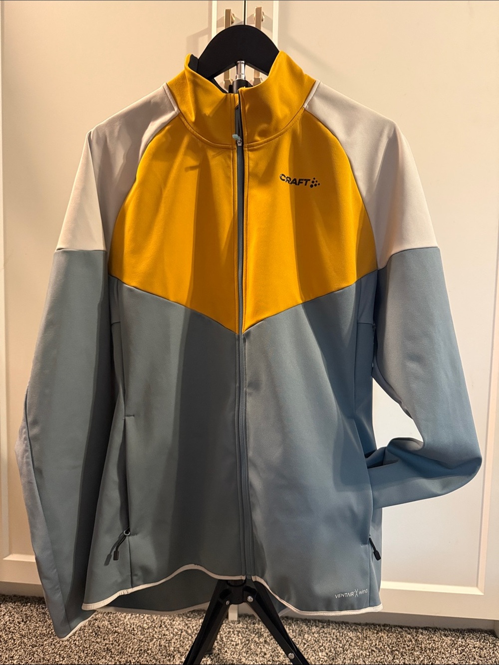Craft Core Glide Block Jacket Trooper Tawny Men’s Large